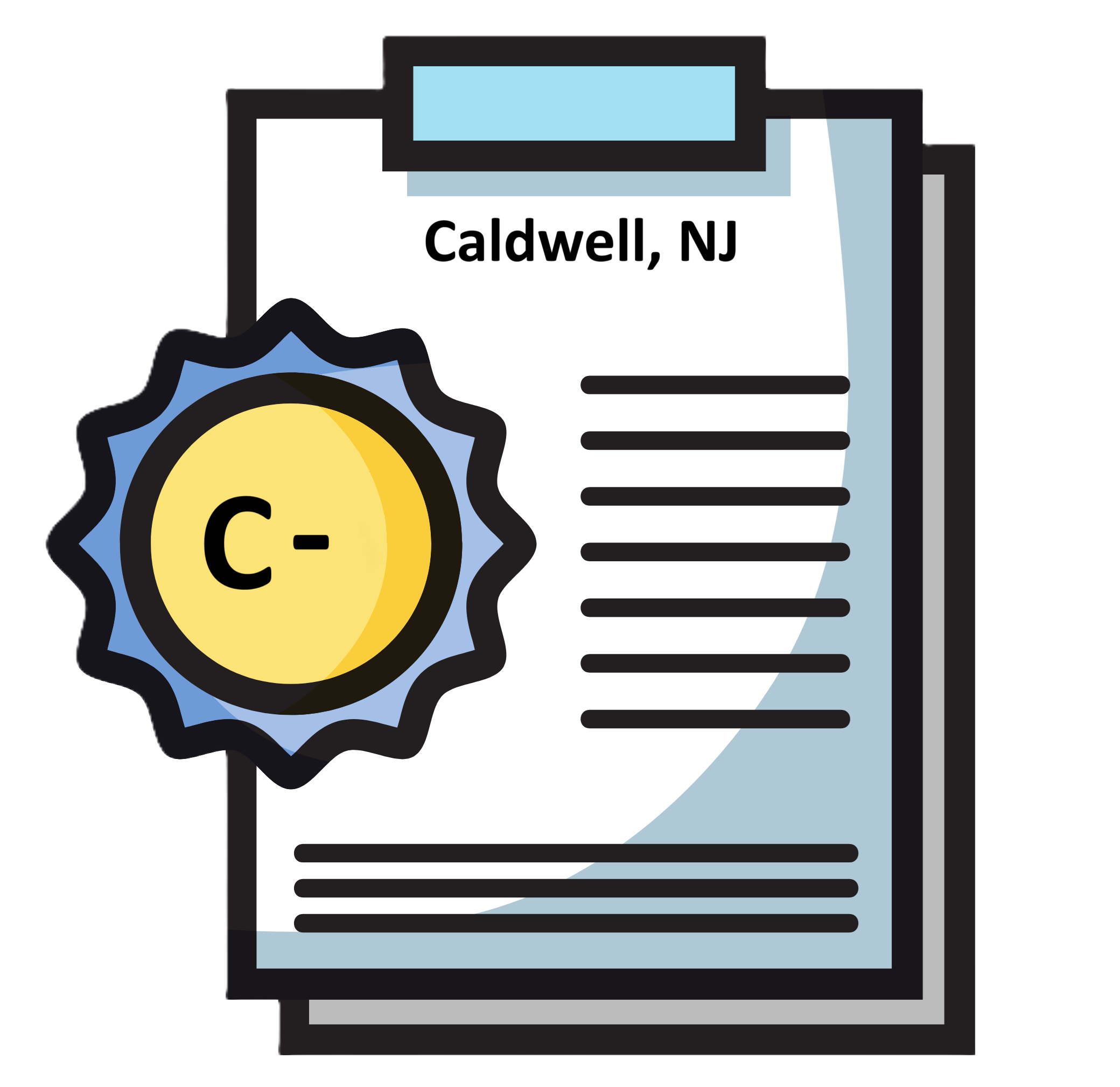 Tap Water Report Card for Caldwell, NJ