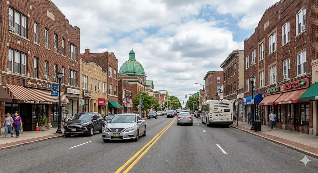 Downtown Bloomfield during daytime
