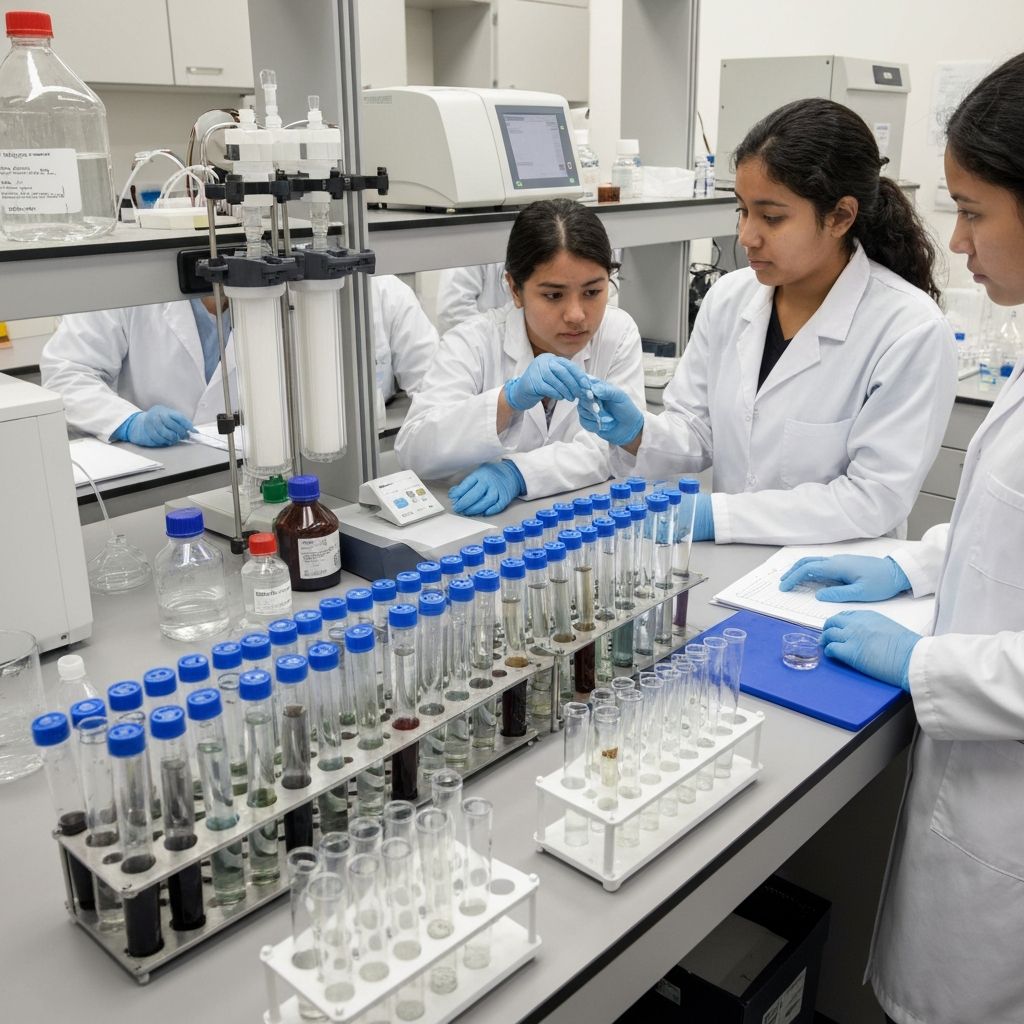 Laboratory water testing